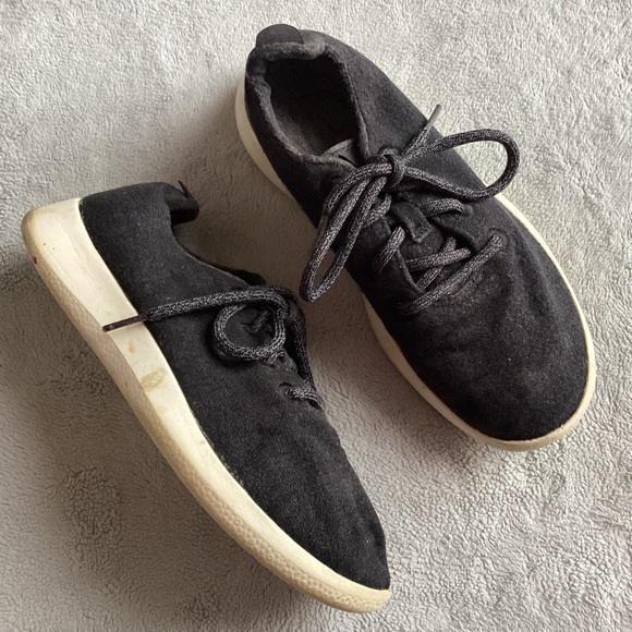 allbirds Shoes - Allbirds The Wool Runner Charcoal Dark Gray Sneaker Comfort Shoe Women's Sz 8